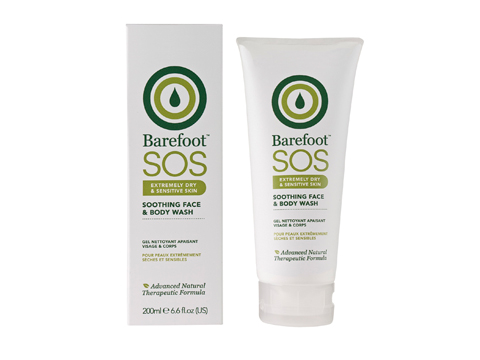 Barfoot Botanicals Soothing Face and Body Wash