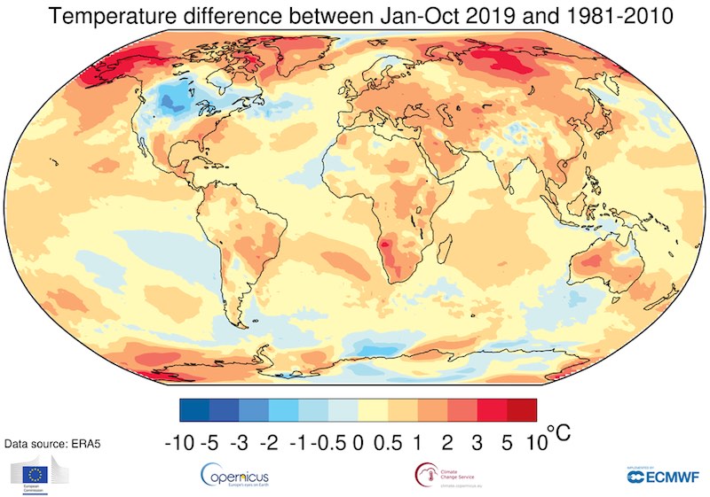 Global Temperature anomalies