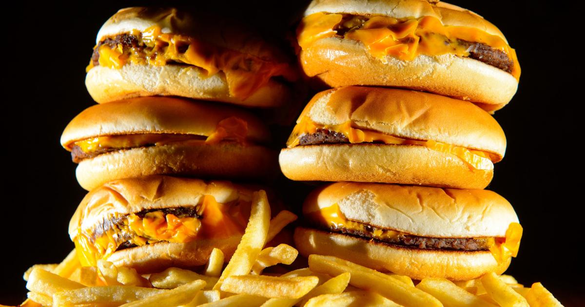 photo of Junk fast food adverts aimed at children image