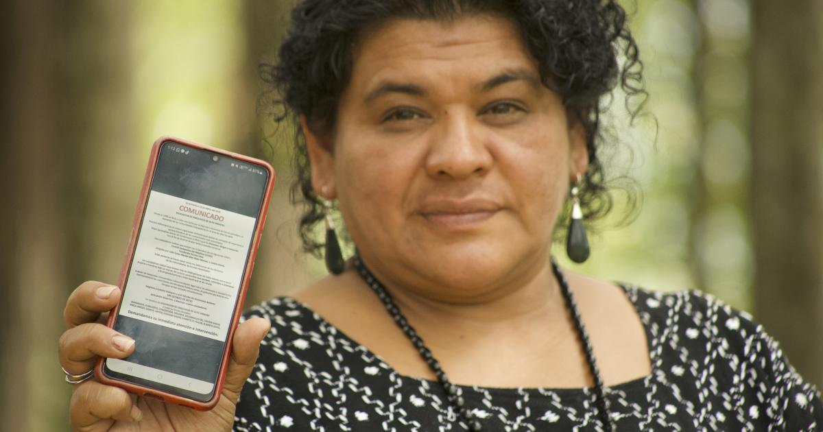 Indigenous activists smeared on socials