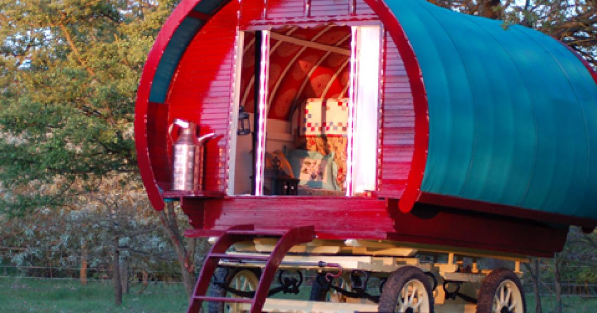 Pyre Caravan Five of the best... gypsy caravan breaks