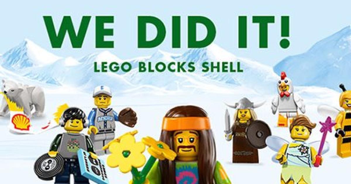 Greenpeace victory - LEGO ends Shell promotion link