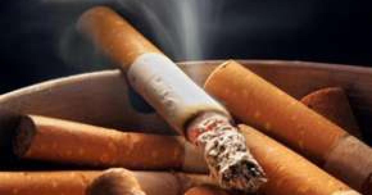 why are unfiltered cigarettes more expensive used in demonstration. Left to right: unfiltered, cork-tip, The safer cigarette