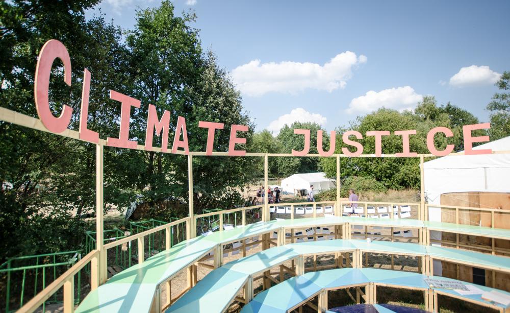 CC-by-nc 4.0 Tim Wagner/ Kohle erSetzen! Climate Justice sign