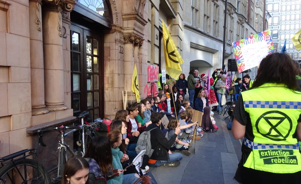 Extinction Rebellion protest