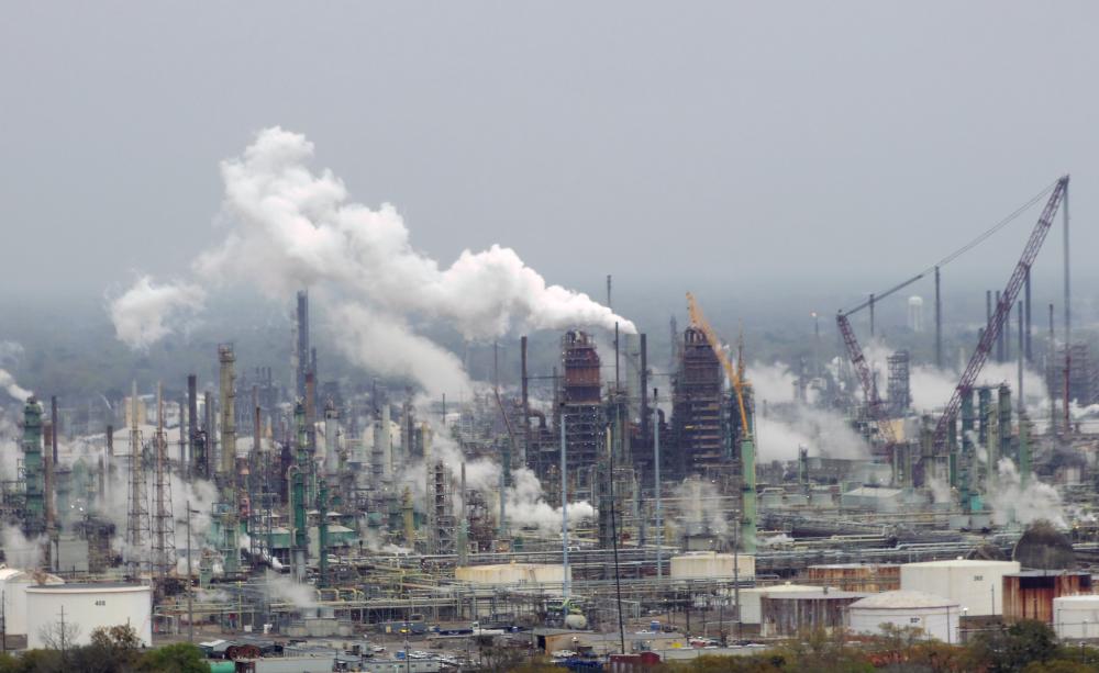 Exxon Mobil oil refinery