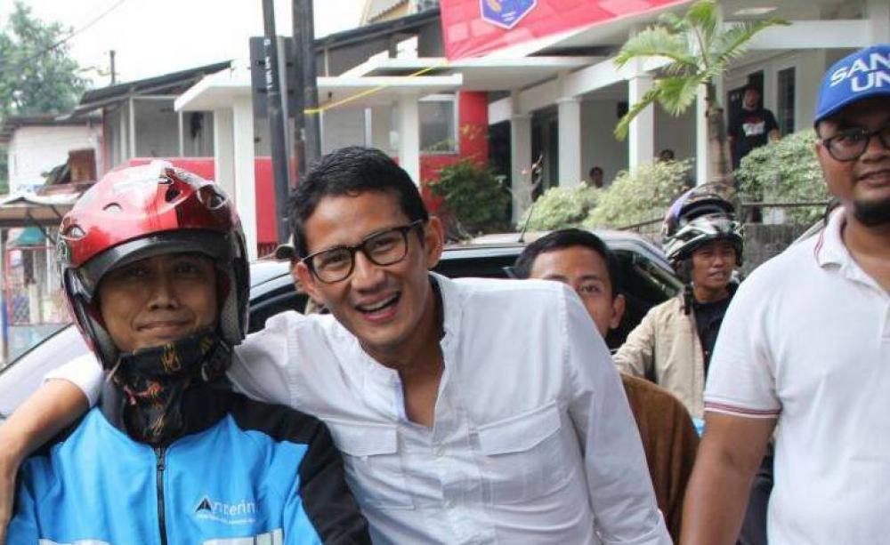 Sandiaga Uno, Indonesian politician