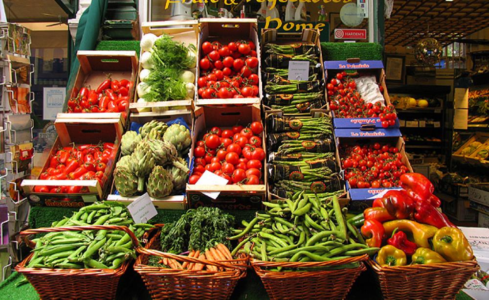 Fruit and veg stall