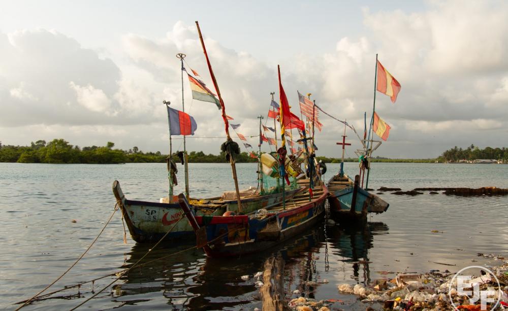 Liberia fishing boat