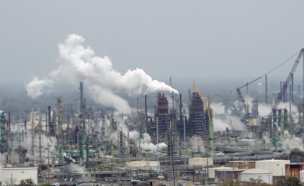 Exxon Mobil Refinery in Baton Rouge, Louisiana