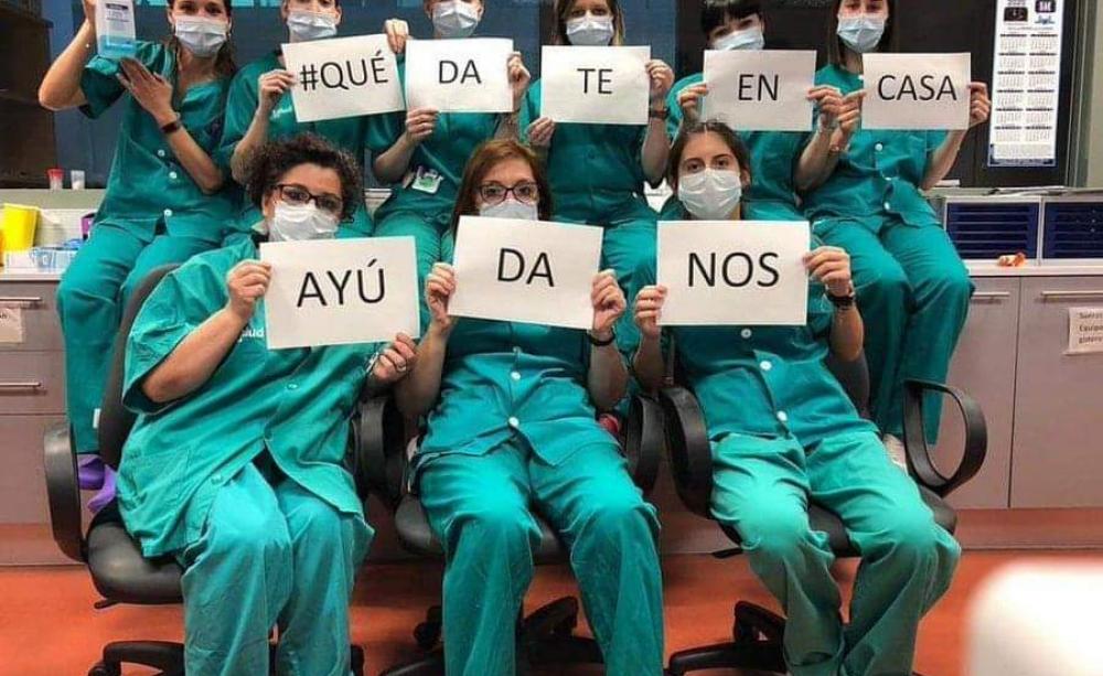 Help Us - Stay at Home