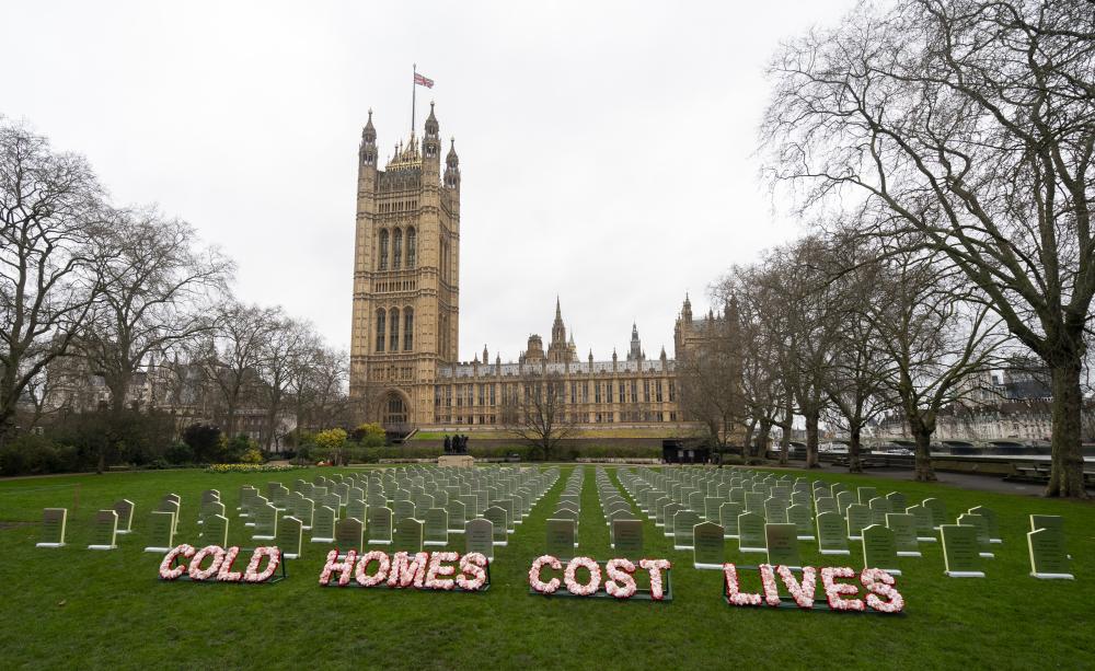 Gravestones in Victoria Tower Gardens