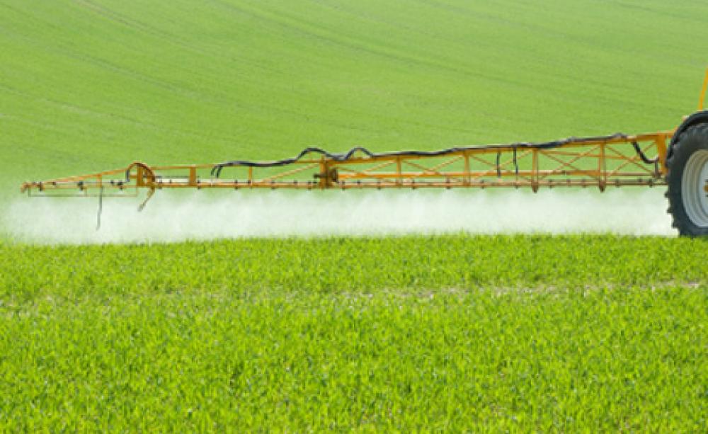 Pesticide spraying