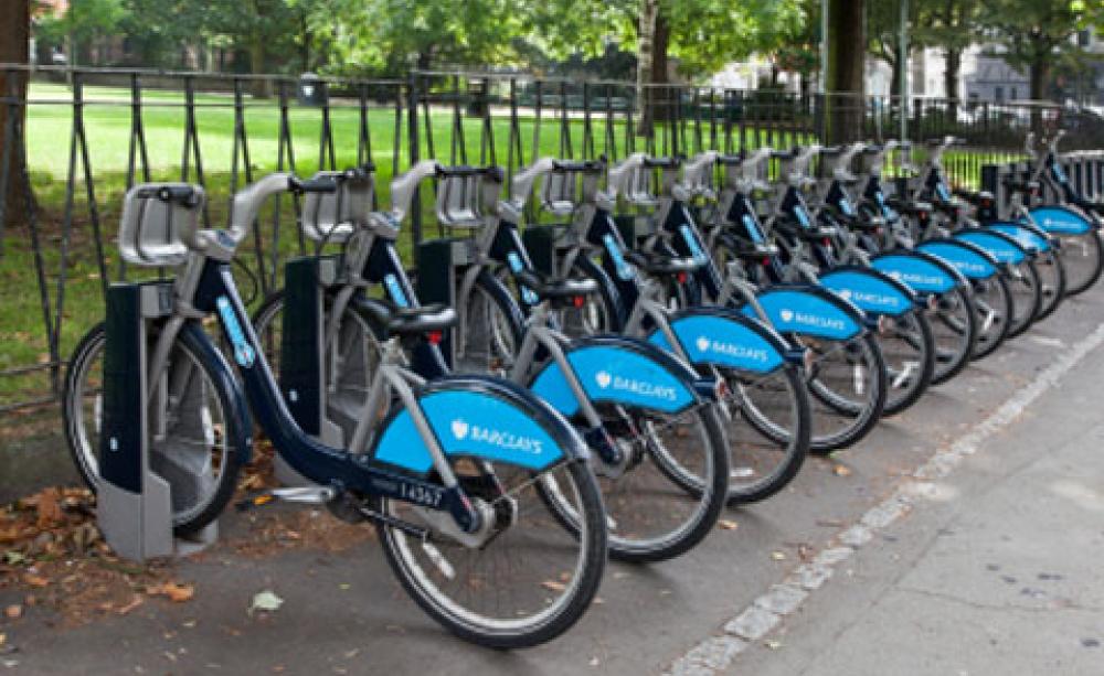 Boris bikes in London
