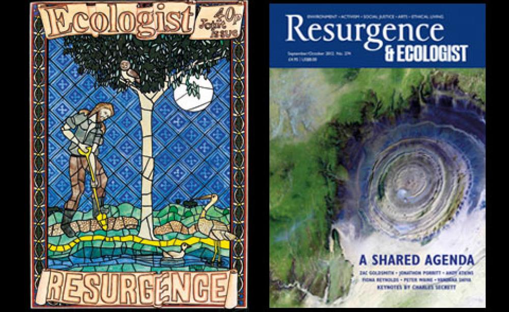 Resurgence &amp; Ecologist covers
