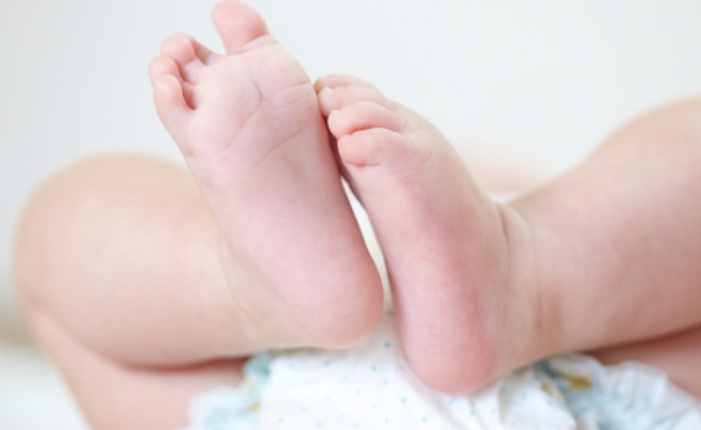 Baby feet. Photo:  Denis Vrublevski / Shutterstock.com.