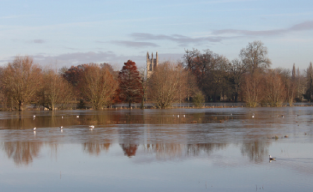 Flooding in Oxford. Photo: Tejvan Pettinger via Flickr.com.
