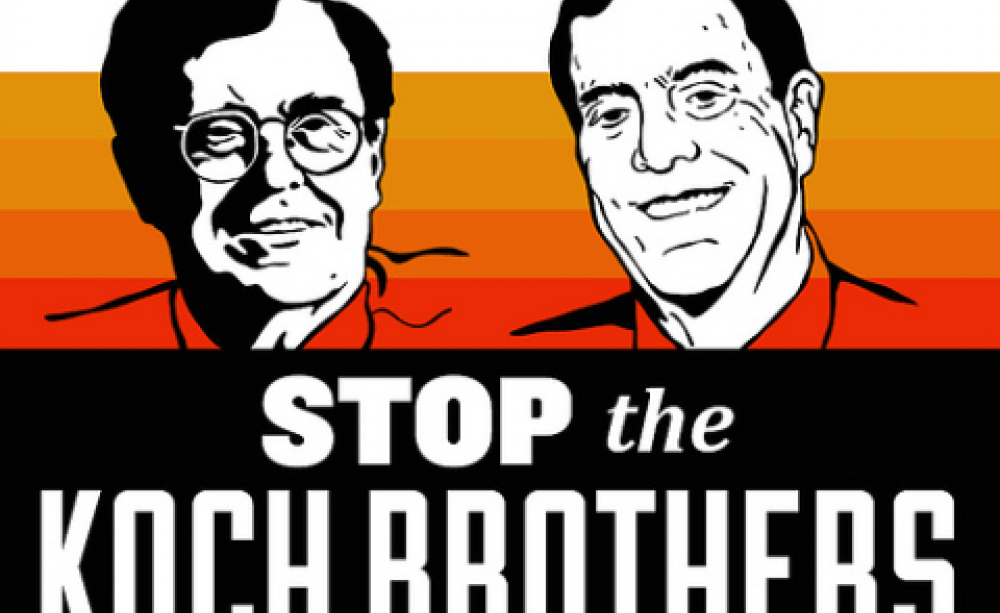 Stop the Koch brothers. Image: Free Press Pics via Flickr.com.