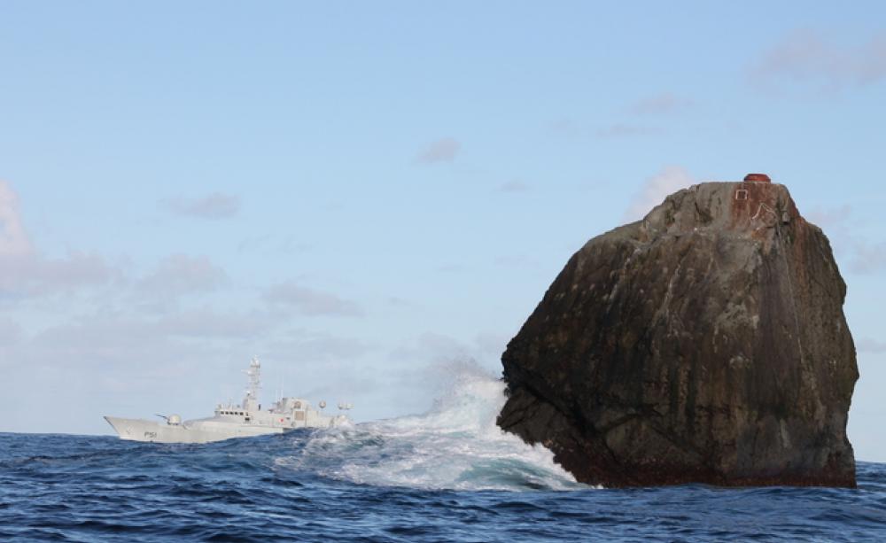 Deep sea fishing off Rockall is causing trouble down below. Photo: Irish Defence Forces, CC BY-SA.