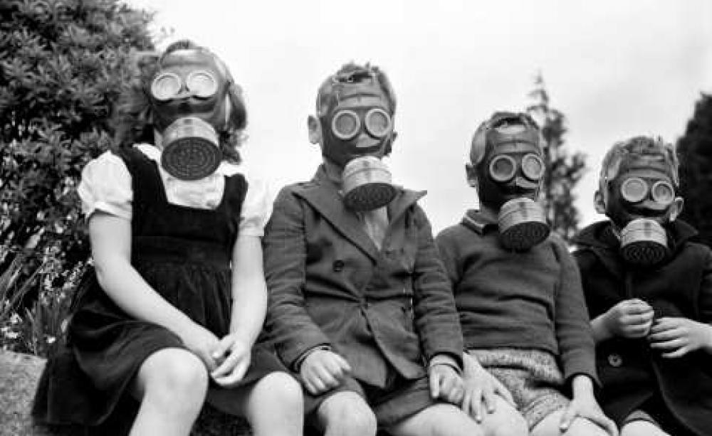 Is this how people living near fracking well will have to live? Photo via Tumblr.com.