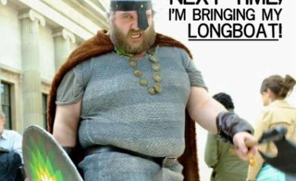 I'll be back ... and next time, no more Mr Nice Guy! Photo: Hugh Warwick.