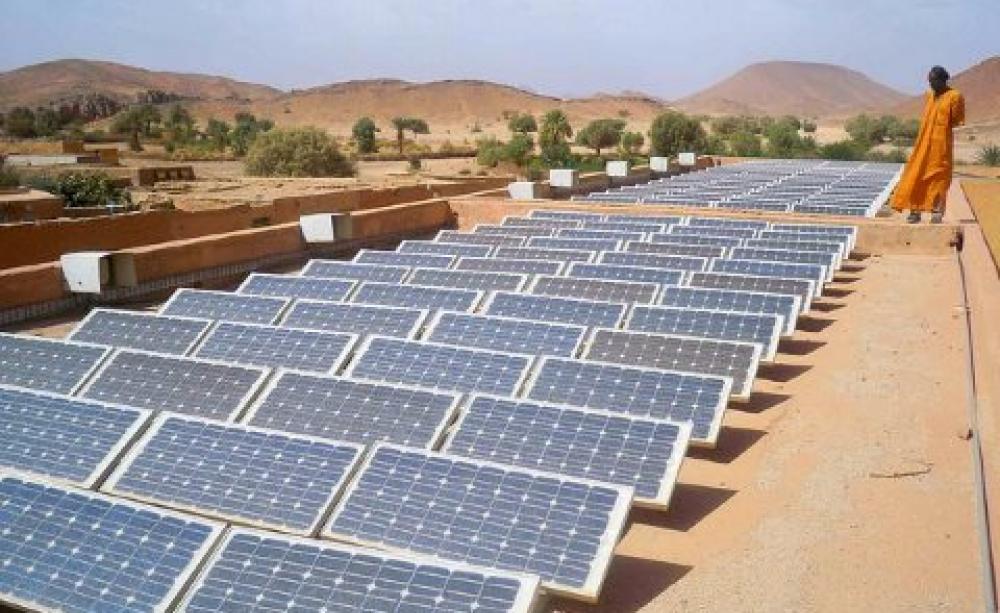 Smart countries are going for renewables - like Algeria, where these panels are located. Photo: Magharebia via Flickr (CC BY 2.0).