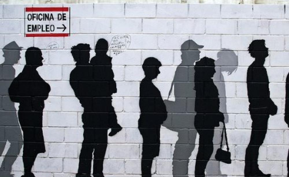 'Unemployment Wall' at Calle San Pablo, Zaragoza, Spain. Photo: Luis Colás via Flickr (CC BY-NC-ND 2.0).