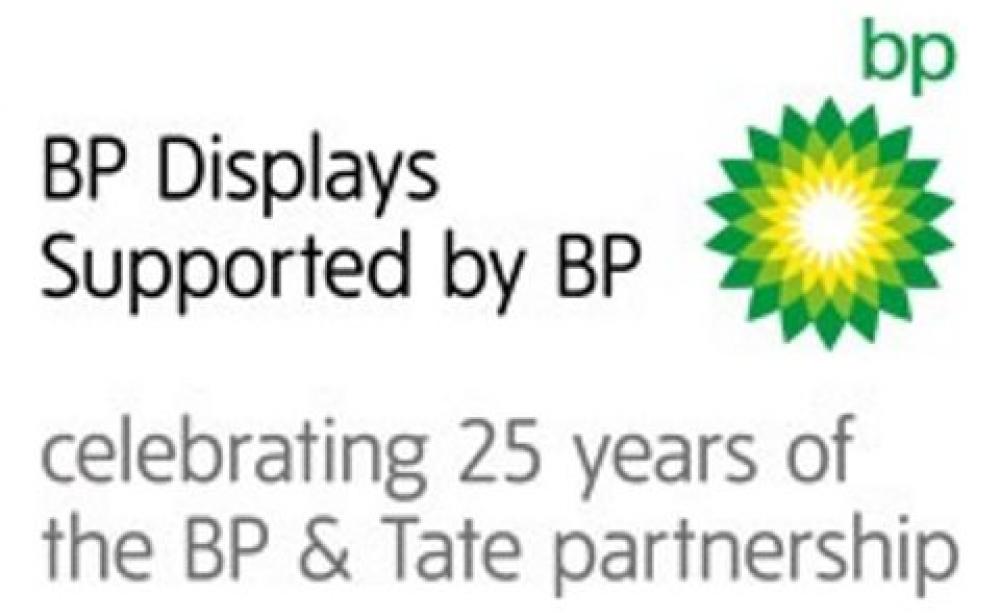 Tate's 'Walk through British art' - 'BP Displays, supported by BP, celebrating 25 years of the BP &amp; Tate partnership'. From tate.org.uk.