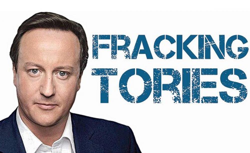 'Fracking Tories' have now reserved for themselves the right to frack anywhere they want - if they win the election! Photo: Teacher Dude via Flickr (CC BY-ND 2.0).