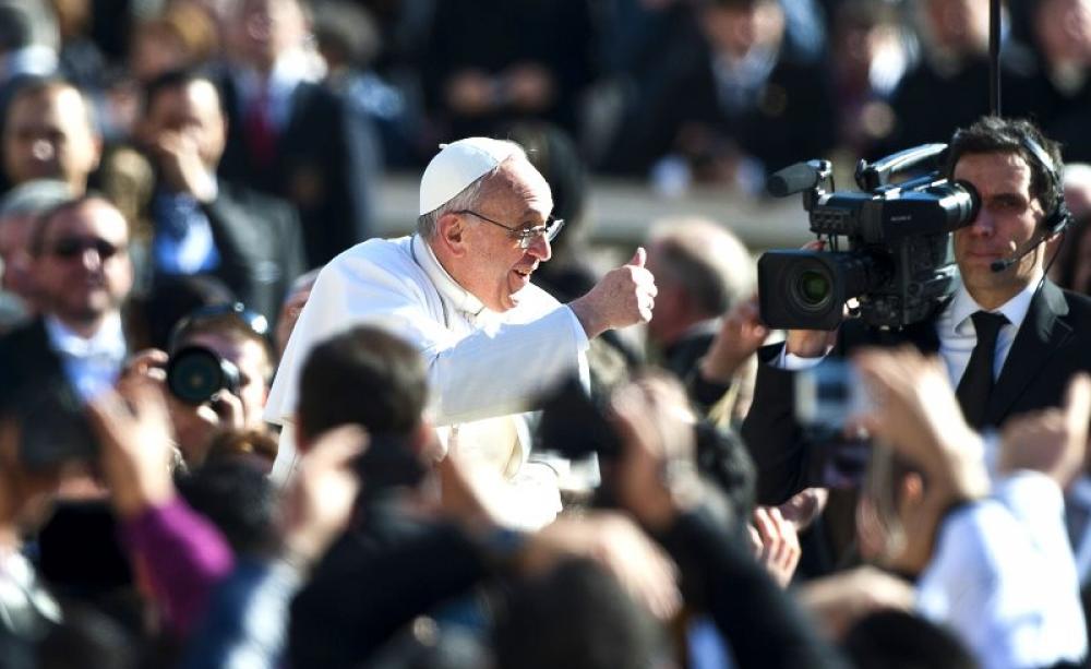 The Inauguration Mass For Pope Francis, 19th march 2013. Photo: Catholic Church England and Wales via Flickr (CC BY-NC-SA).