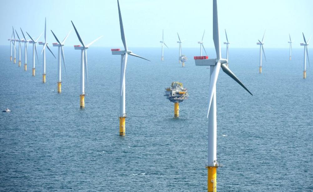 Sheringham Shoal Offshore Wind Farm. Photo: Harald Pettersen / Statoil via Flickr / NHD-INFO (CC BY).