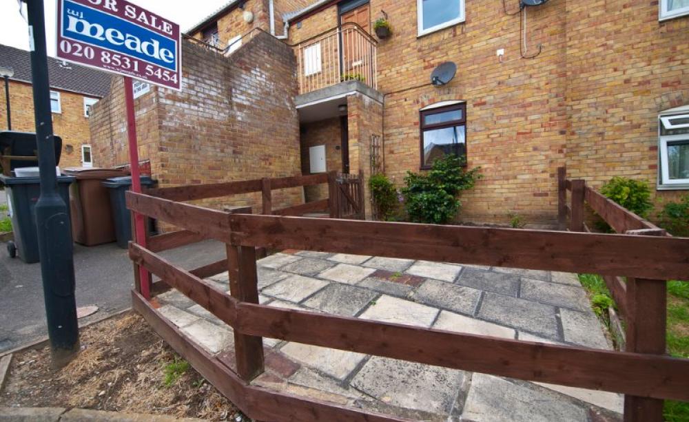 A paved front garden in Chingford, outer London - one of 7 million around the country. Photo: William Warby via Flickr (CC BY).