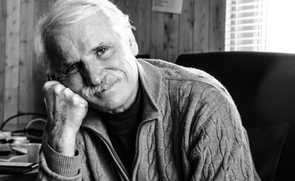 Portrait of Yann Arthus Bertrand. Photo: © Tadzio McGregor.