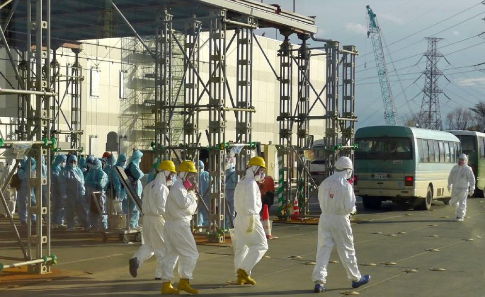 Workers on site at Fukushima Daiichi, December 2012. Photo: IAEA Imagebank via Flickr (CC BY-SA).