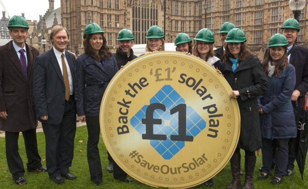 The £1 plan garnered cross-party support from over 30 MPs from all parties yesterday at an action outside the House of Commons including Sir David Amess MP (Con), Mims Davies MP (Con), Kevin Hollinrake MP (Con), Caroline Flint MP (Lab), Caroline Lucas MP