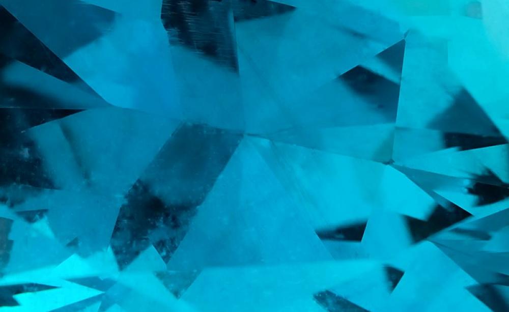 'I shall show you Life in a handful of jewels'. A cut gemstone of Blue Apatite. Photo: Captain Tenneal via Flickr (CC BY-NC-ND).