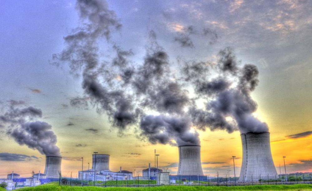 The nuclear dream is turning into a nightmare! EDF's Cattenom 5.5 GW nuclear plant in Lorraine, France, built on the border with Luxembourg. Photo: Matthieu Nioufs via Flickr (CC BY-NC-ND).