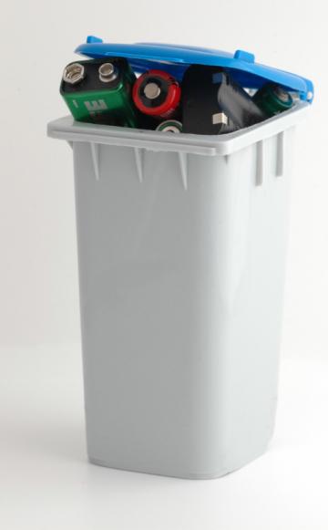 Battery recycling in Britain is very low