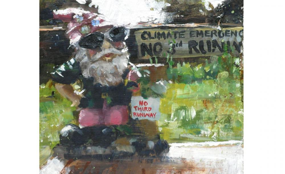Guerrilla garden gnome