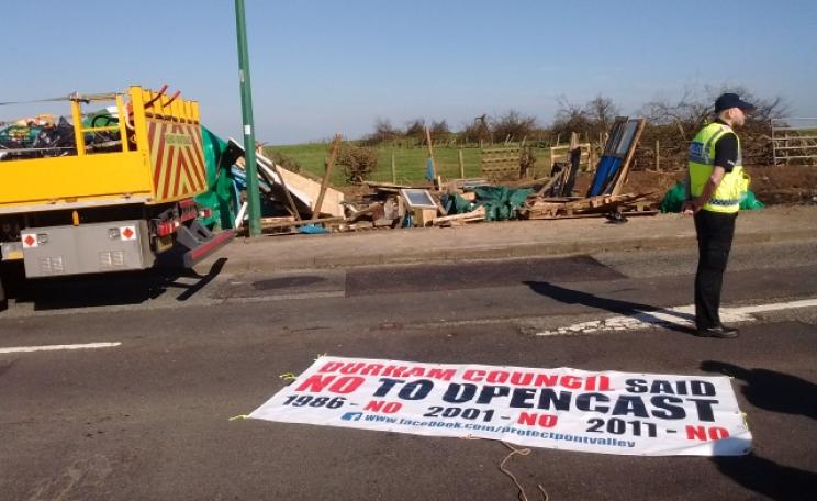 Pont Valley Protest Camp evicted by police