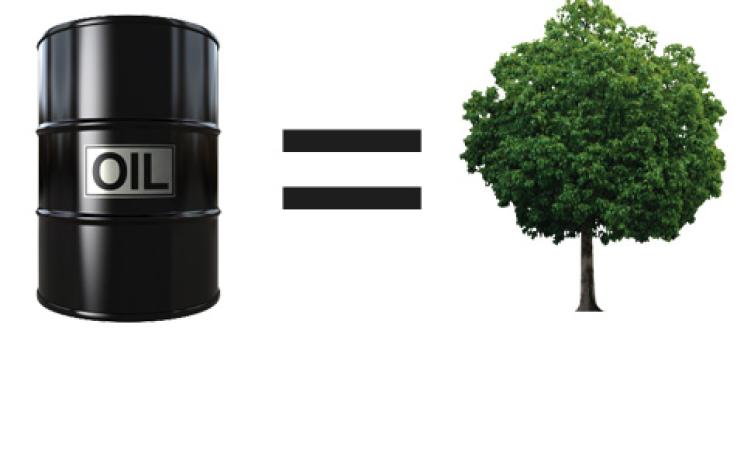 Does a tonne of fossil carbon equal a tonne of biological carbon?