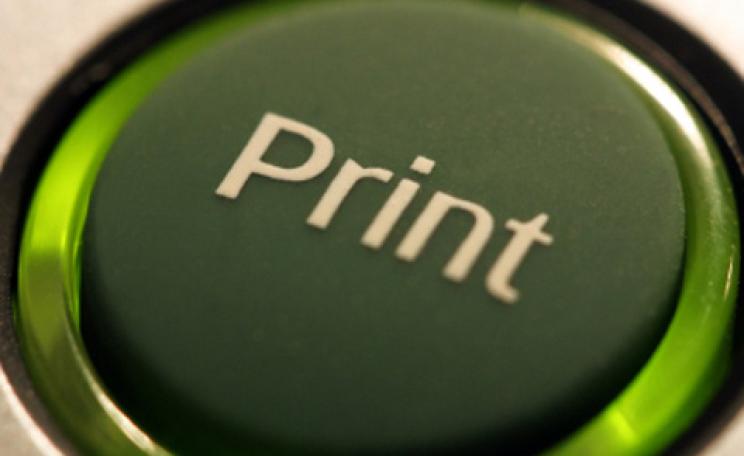Print button