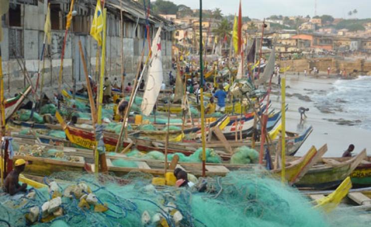 Fishing in Ghana