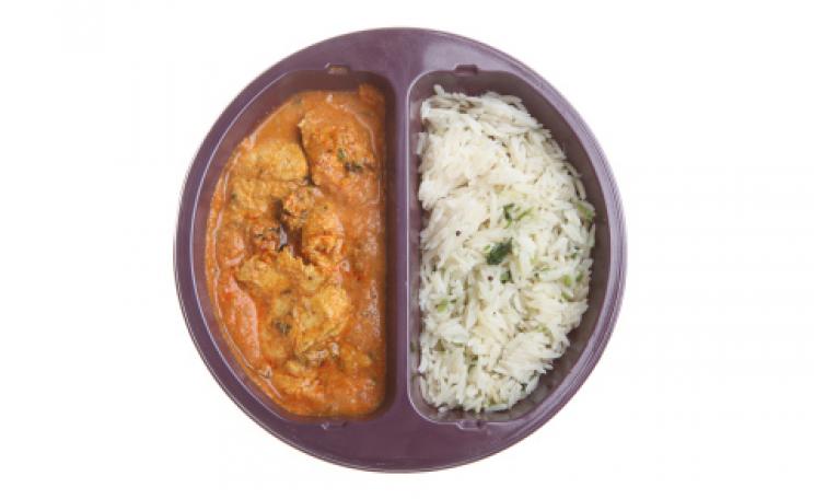 curry and rice ready meal