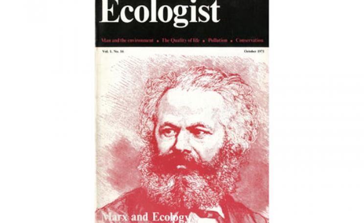Front cover the Ecologist October 1970