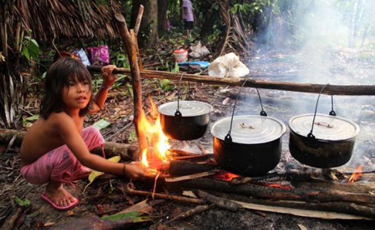 Matses tribe girl