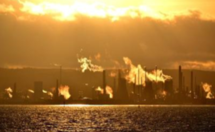 Grangemouth oil refinery