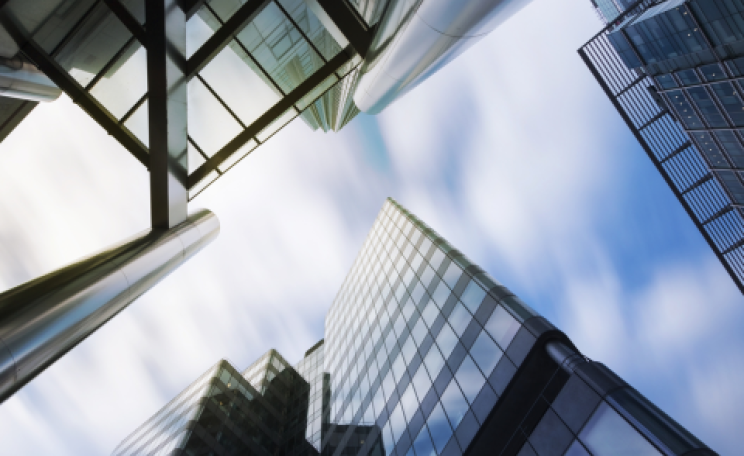 Glass offices, Canary Wharf, London. Photo:  Cristian Teichner / Shutterstock.com.