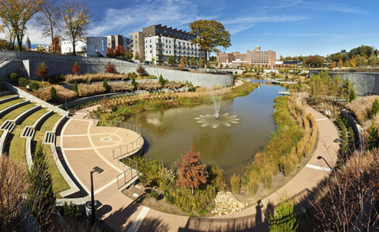 Beltline park - Atlanta comes full circle to embrace alternative transit and sustainable development.