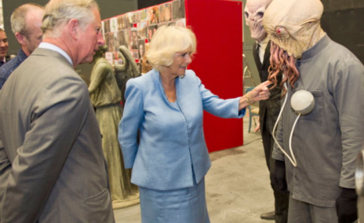 Charles Windsor observes the consequences of eating GM foodstuffs. Photo: princeofwales.gov.uk